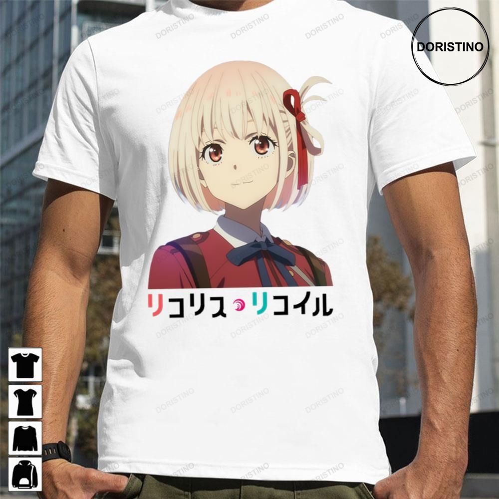 Chisato Lycoris Recoil Anime Awesome Shirts